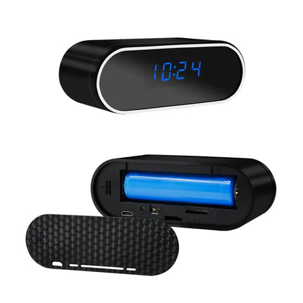 Mini kamera szpiegowska w budziku