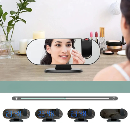 Budzik z kamerą szpiegowską Wi-Fi