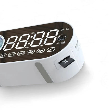 Inteligentny budzik z radiem FM głośnikiem