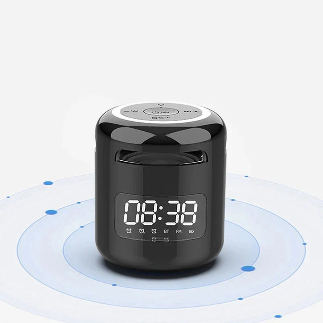Mini budzik z głośnikiem Bluetooth