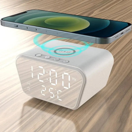 Budzik z szybką ładowarką indukcyjną