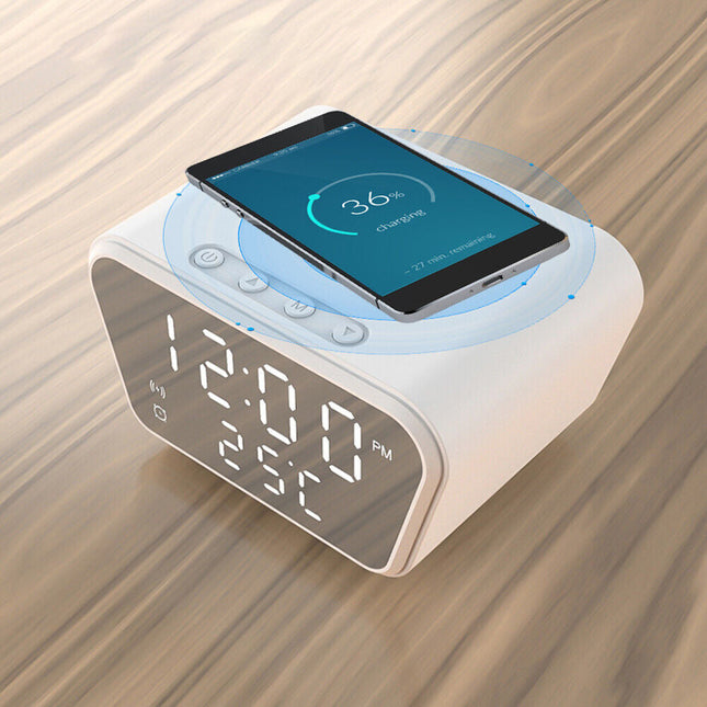 Budzik z szybką ładowarką indukcyjną