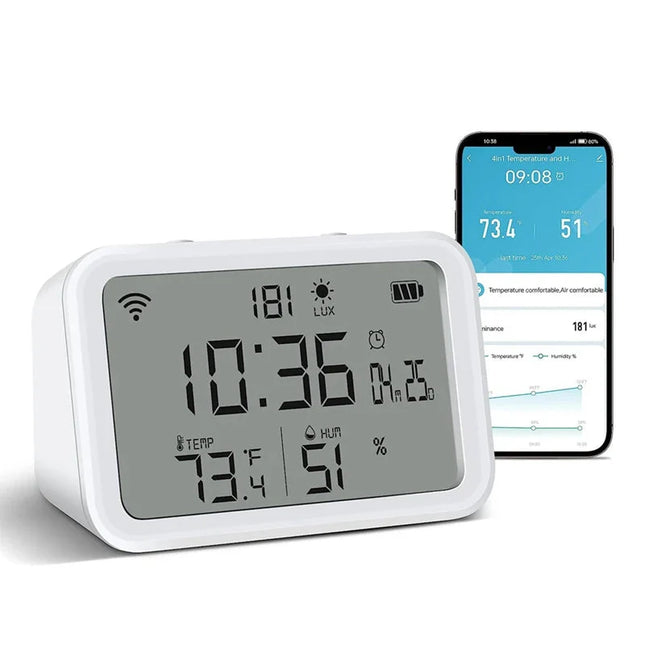 Inteligentny zegar pogodowy z WiFi