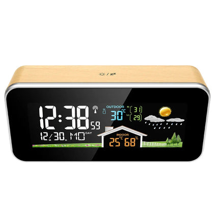 Inteligentny budzik z bezprzewodową stacją pogodową