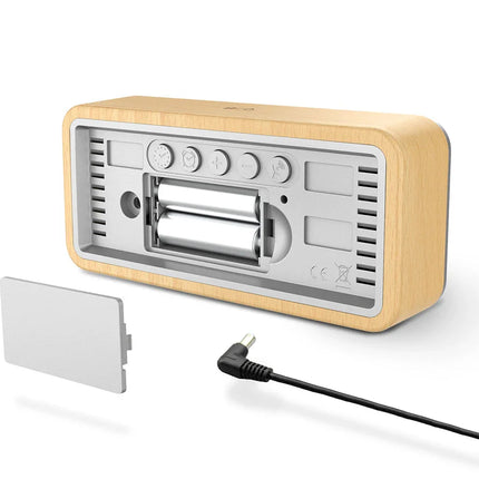 Inteligentny budzik z bezprzewodową stacją pogodową