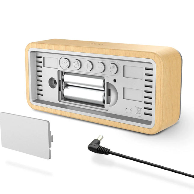 Inteligentny budzik z bezprzewodową stacją pogodową