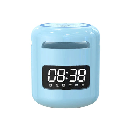 Mały budzik z głośnikiem Bluetooth