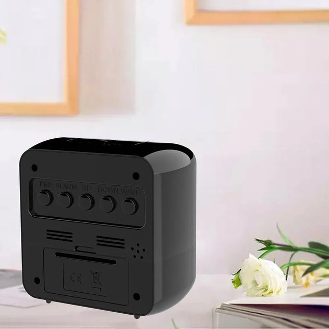 Budzik podróżny z datą i temperaturą