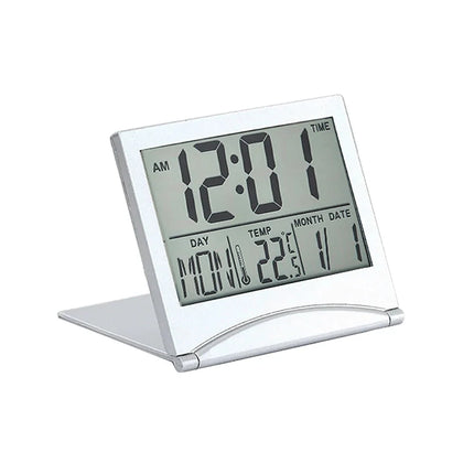 Składany cyfrowy budzik turystyczny z datą