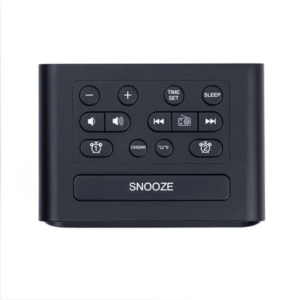 Nowoczesny radiobudzik cyfrowy z radiem FM