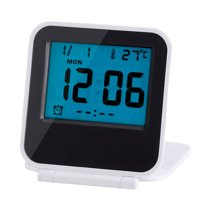 Składany cyfrowy budzik turystyczny na baterie