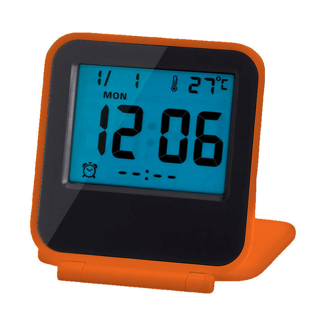 Składany cyfrowy budzik turystyczny na baterie