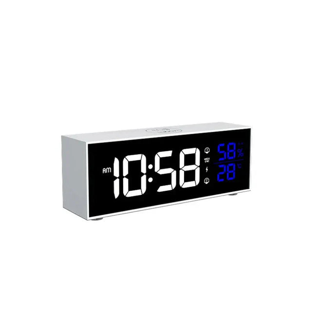 Budzik elektroniczny z dużym czytelnym wyświetlaczem