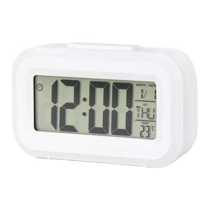 Mały budzik cyfrowy LCD z podświetleniem