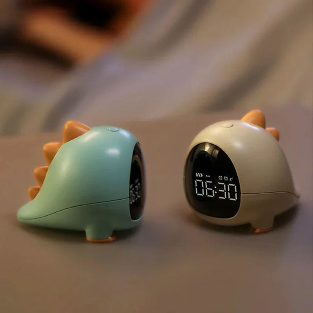 Cyfrowy budzik dinozaur dla dzieci