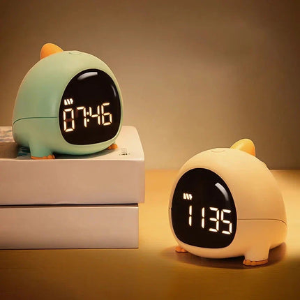 Cyfrowy budzik dinozaur dla dzieci