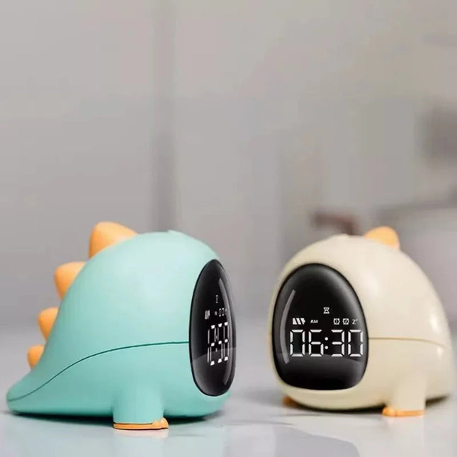 Cyfrowy budzik dinozaur dla dzieci