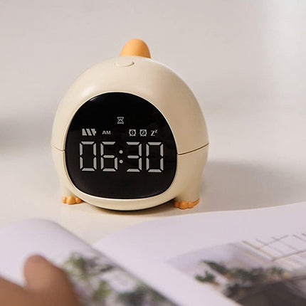 Cyfrowy budzik dinozaur dla dzieci