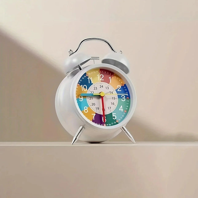 Kolorowy budzik edukacyjny z alarmem