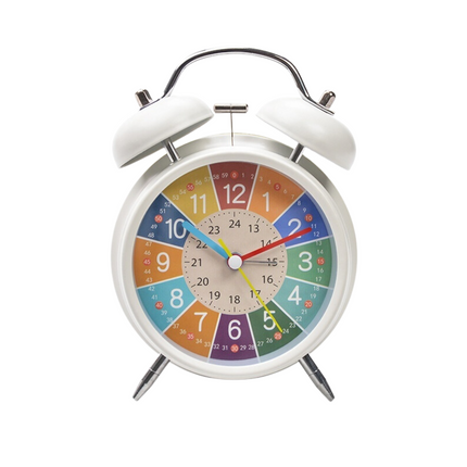 Kolorowy budzik edukacyjny z alarmem
