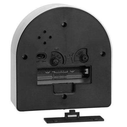 Różowy budzik edukacyjny królik dla dziewczynki