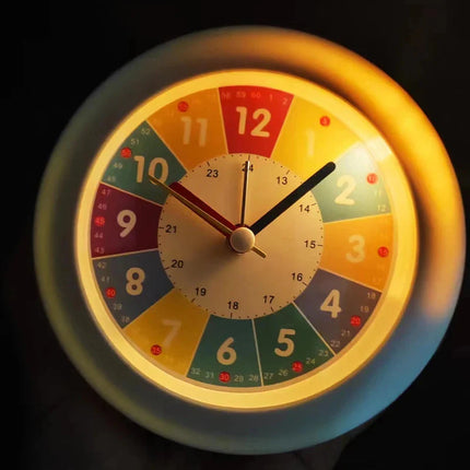 Cichy budzik edukacyjny dla dzieci