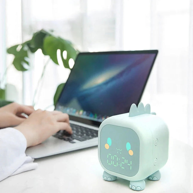 Budzik dla dzieci w kształcie dinozaura