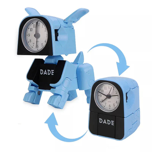 Budzik robot piesek dla dzieci zabawka