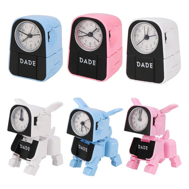 Budzik robot piesek dla dzieci zabawka