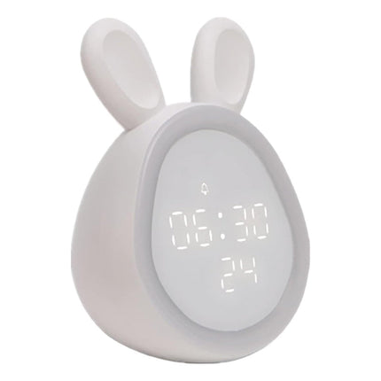 Budzik króliczek z delikatnym podświetleniem LED