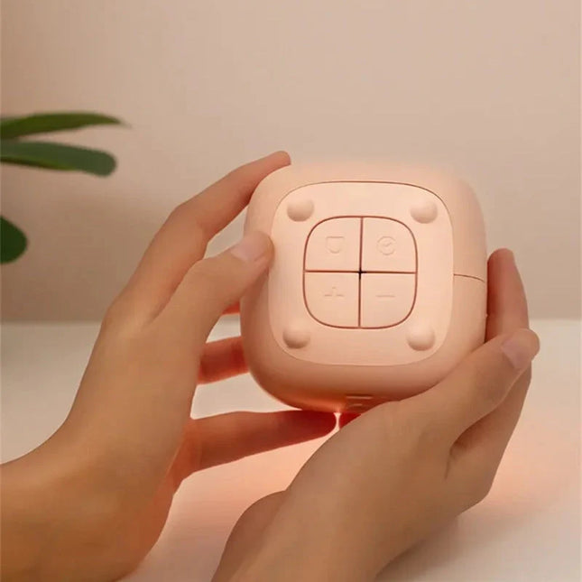 Różowy budzik świnka dla dziecka