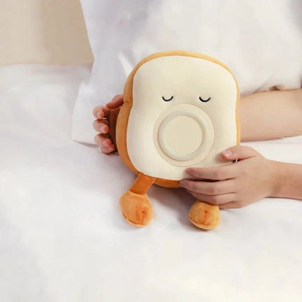 Pluszowy budzik w kształcie tosta