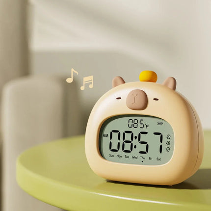Uroczy budzik cyfrowy dla dziewczynki