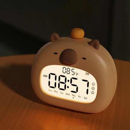 Uroczy budzik cyfrowy dla dziewczynki