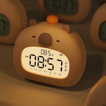 Uroczy budzik cyfrowy dla dziewczynki