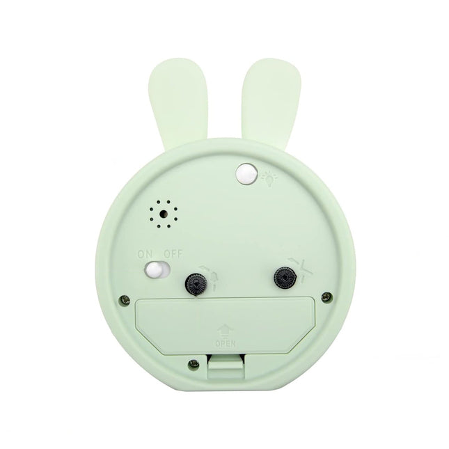 Budzik wskazówkowy króliczek dla dziewczynki