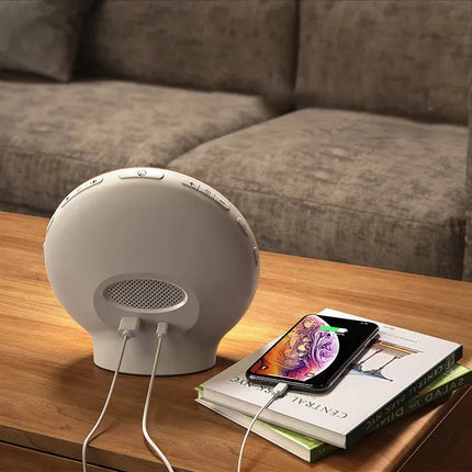 Inteligentny budzik świetlny z radiem FM