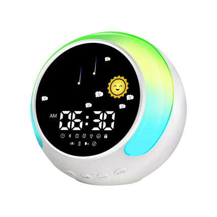 Lampka nocna budzik dla niemowlaka