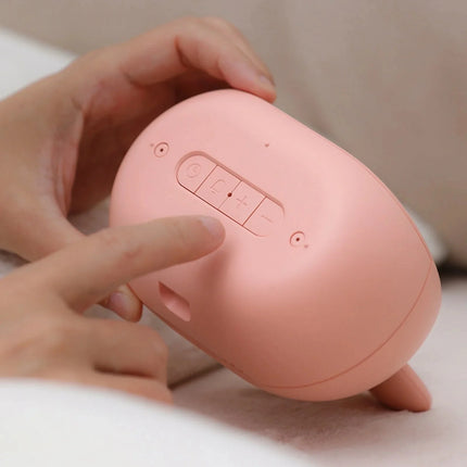 Budzik królik z funkcją lampki nocnej