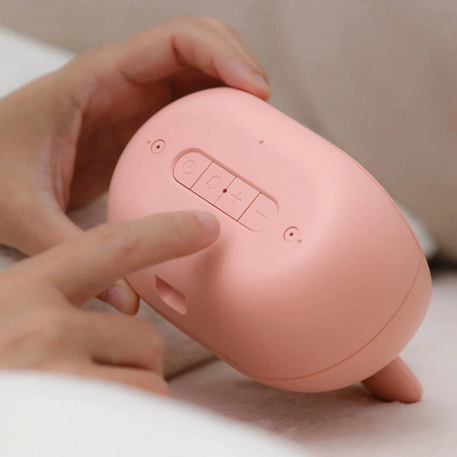 Budzik królik z funkcją lampki nocnej