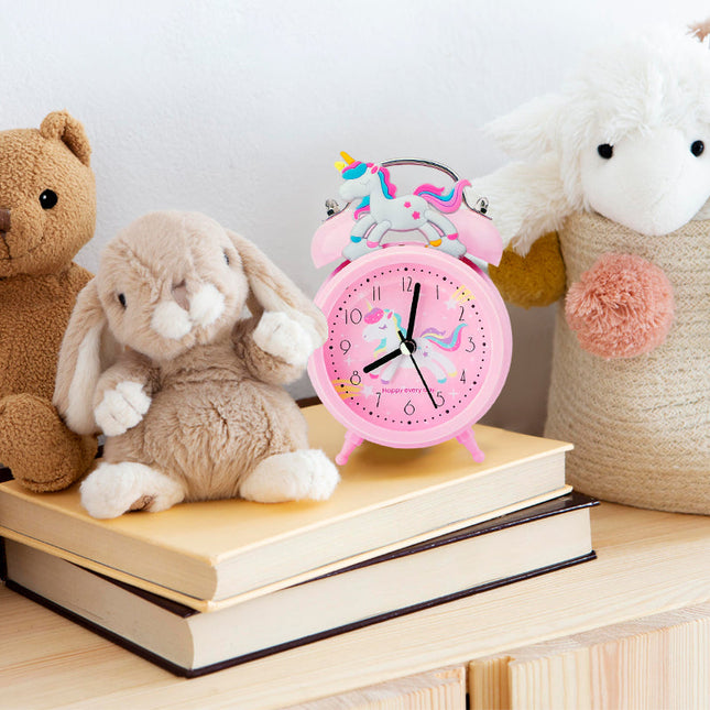 Głośny budzik jednorożec dla dziewczynki