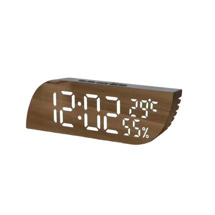 Podświetlany budzik cyfrowy na baterie