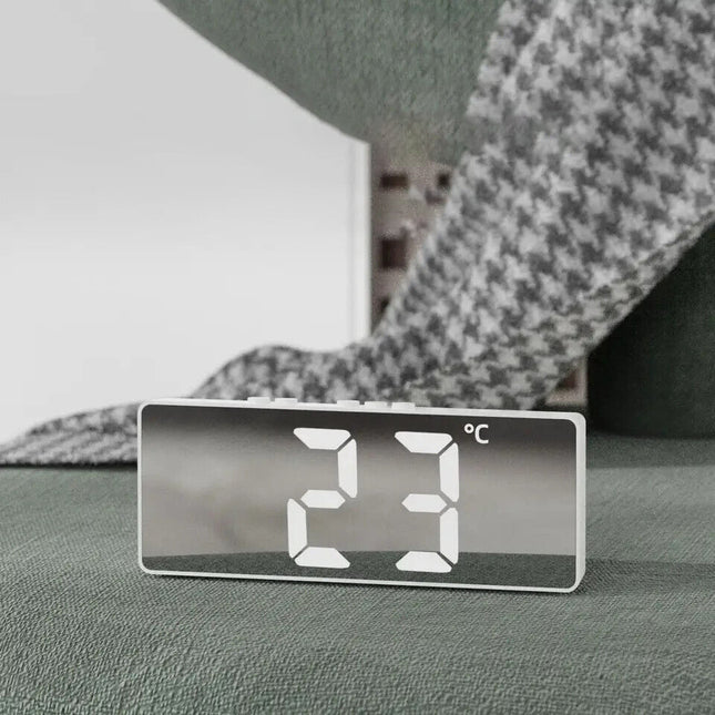 Bezprzewodowy podświetlany budzik cyfrowy