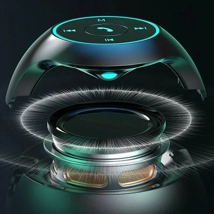 Budzik z odtwarzaczem MP3 i światłem