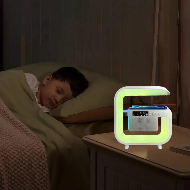 Lampa do fototerapii budzik z Bluetooth
