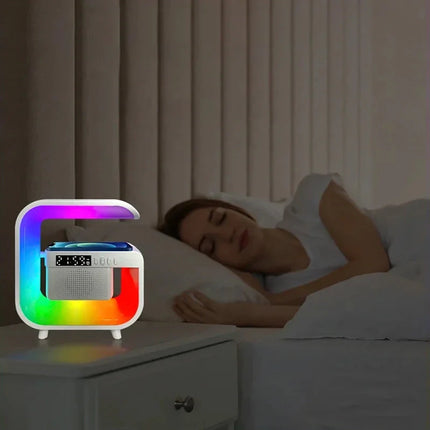 Lampa do fototerapii budzik z Bluetooth