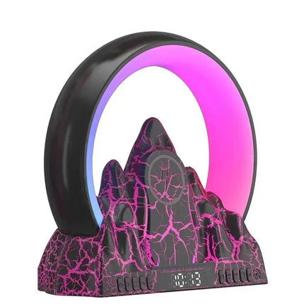 Budzik lampa wulkan dla dzieci