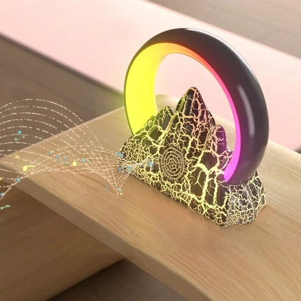 Budzik lampa wulkan dla dzieci