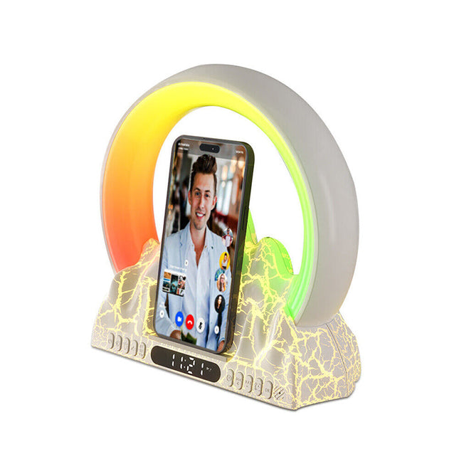 Budzik lampa wulkan dla dzieci