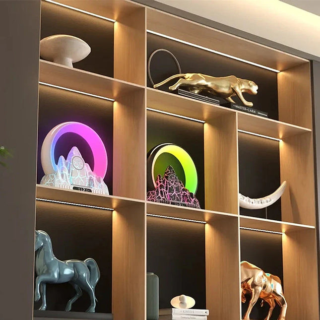 Budzik lampa wulkan dla dzieci